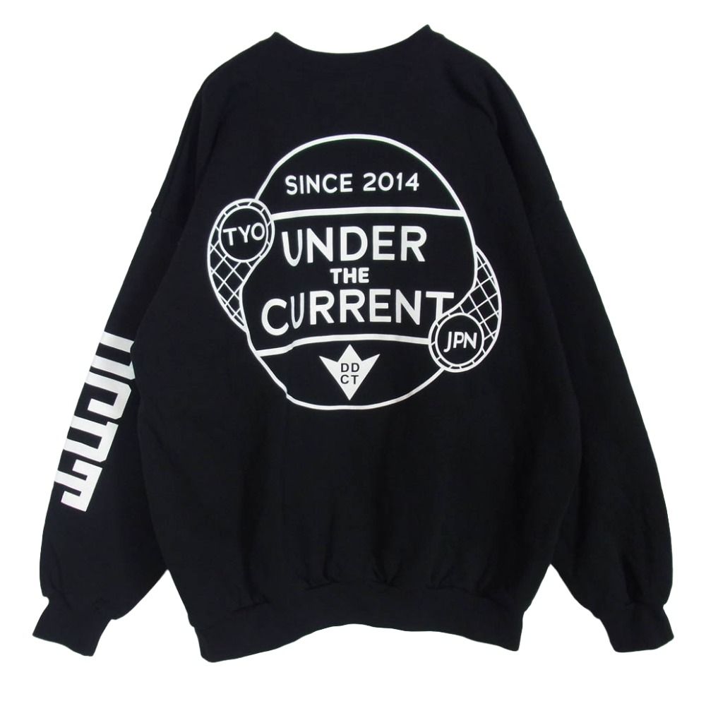 DESCENDANT ディセンダント 22AW UNDER THE CURRENT CREW NECK クルー