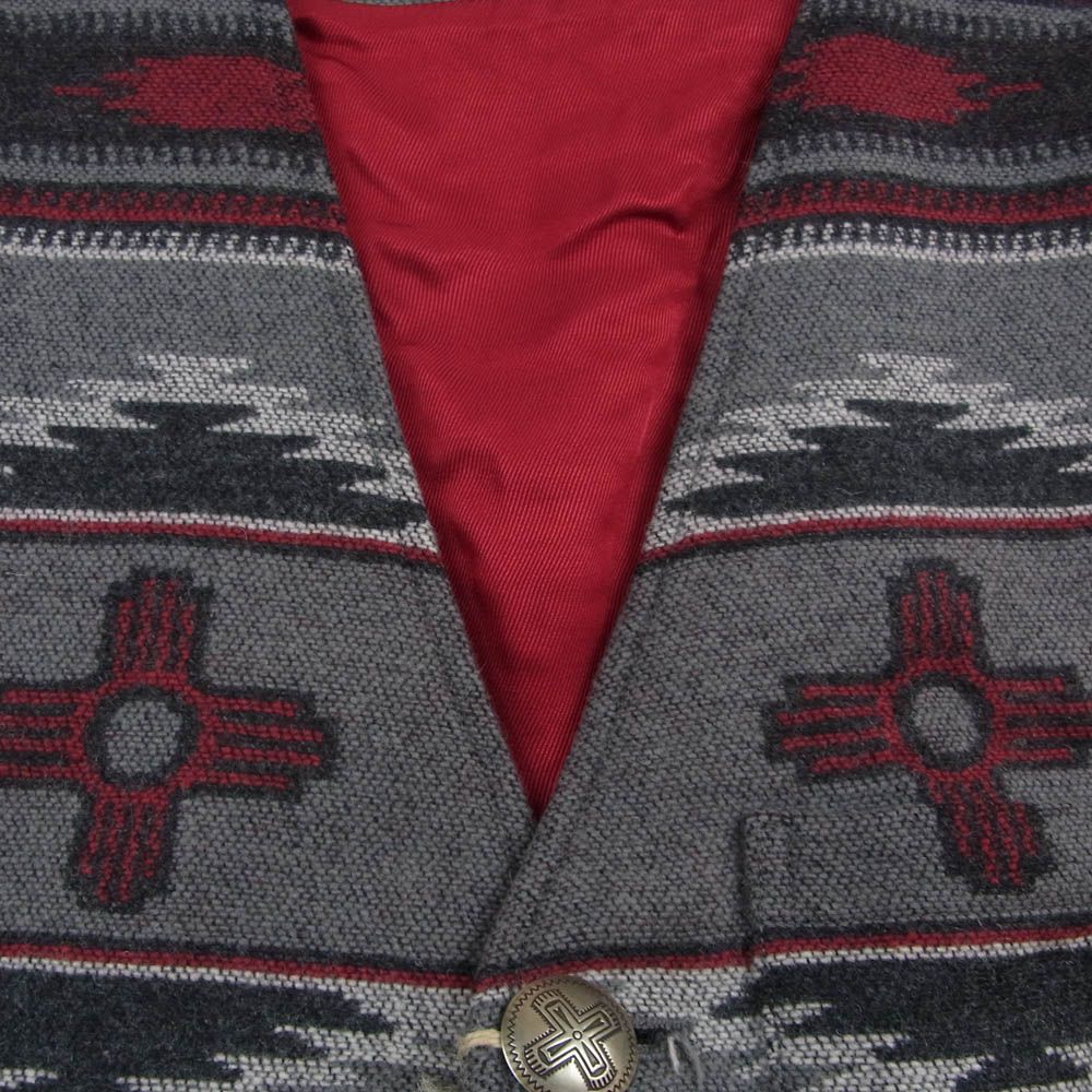 THE FLAT HEAD ブランケット ネイティブ ベスト コンチョ THE FLAT HEAD ブランケット ネイティブ ベスト コンチョ