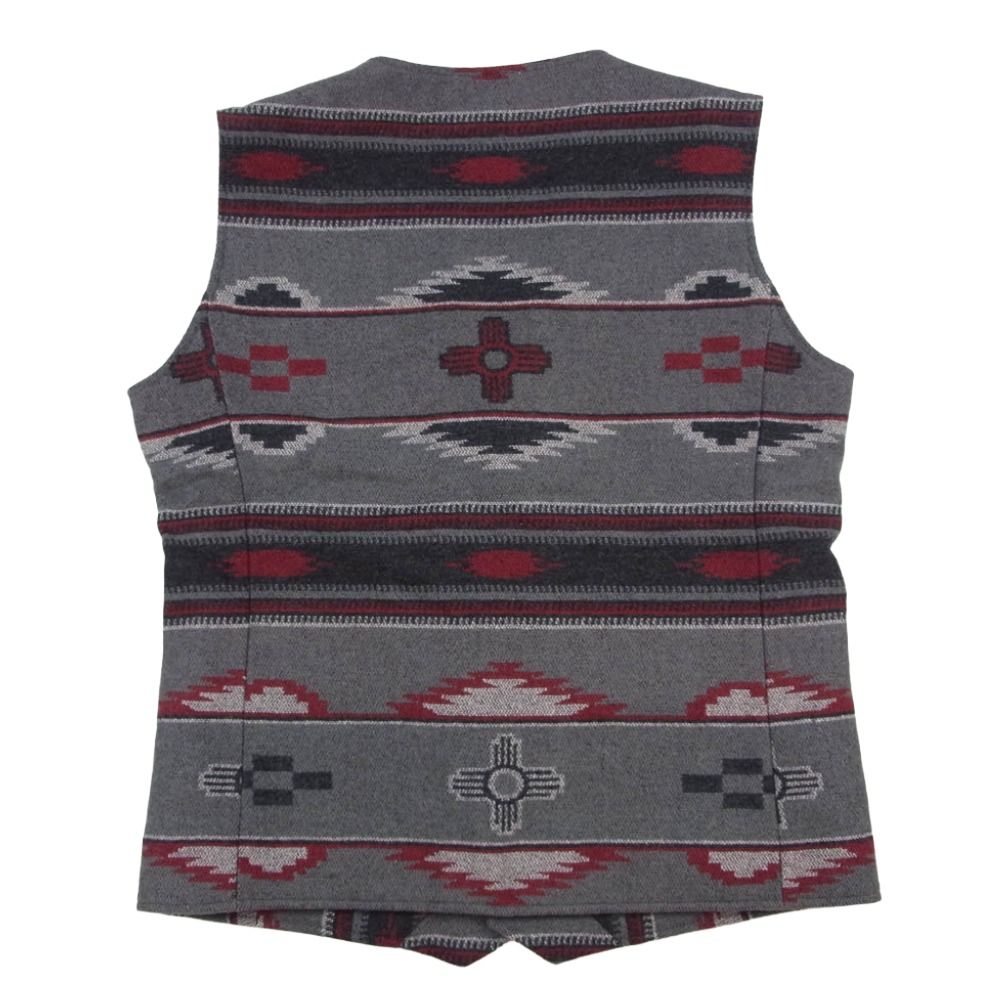 THE FLAT HEAD ザフラットヘッド BKV-01 NATIVE BLANKET VEST