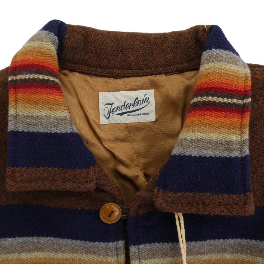 TENDERLOIN テンダーロイン 15AW T-RUG JKT カシミヤ混 ラグ