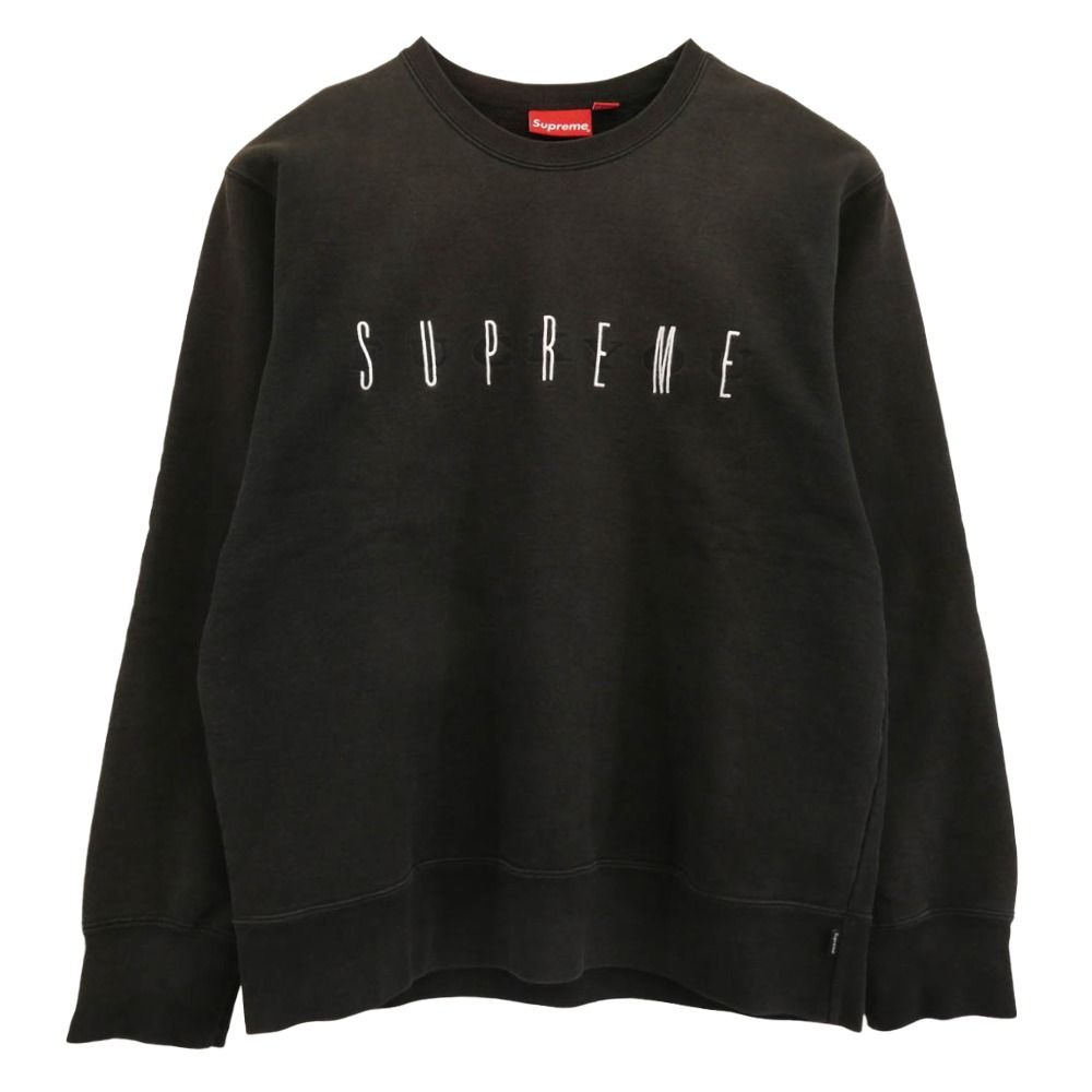 美品 シュプリーム supremeトレーナー スウェット ベージュ色