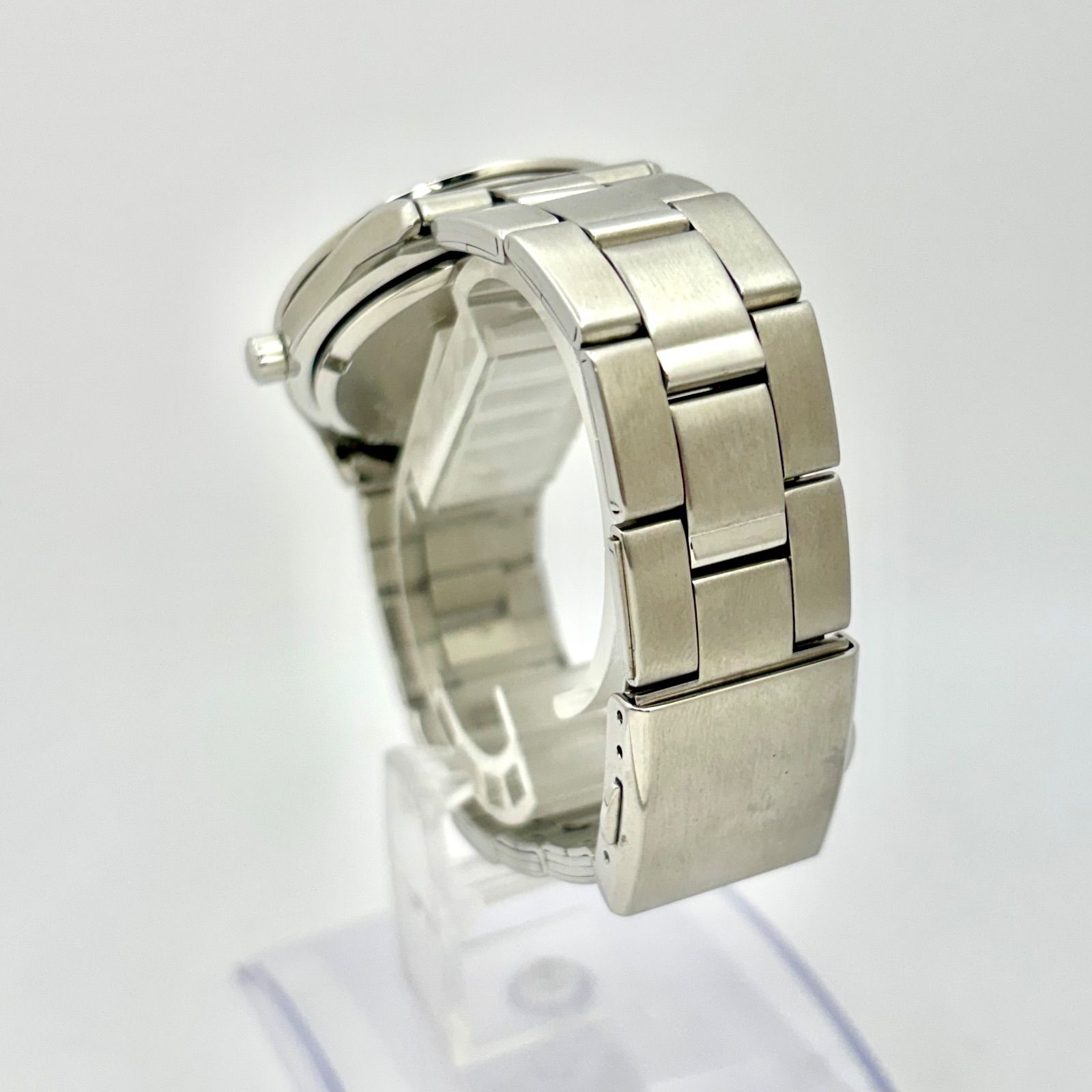 美品/新品電池】SEIKO セイコー メンズ 腕時計 デイデイト シルバー