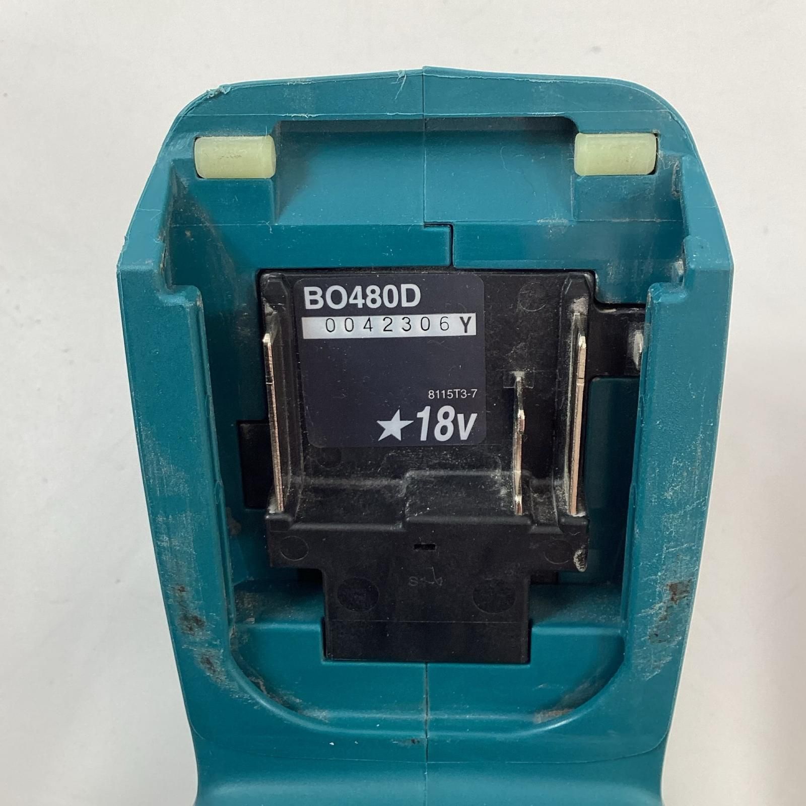 MAKITA マキタ 充電式防じんミニサンダ BO480D 充電池1個付 18v 6.0Ah