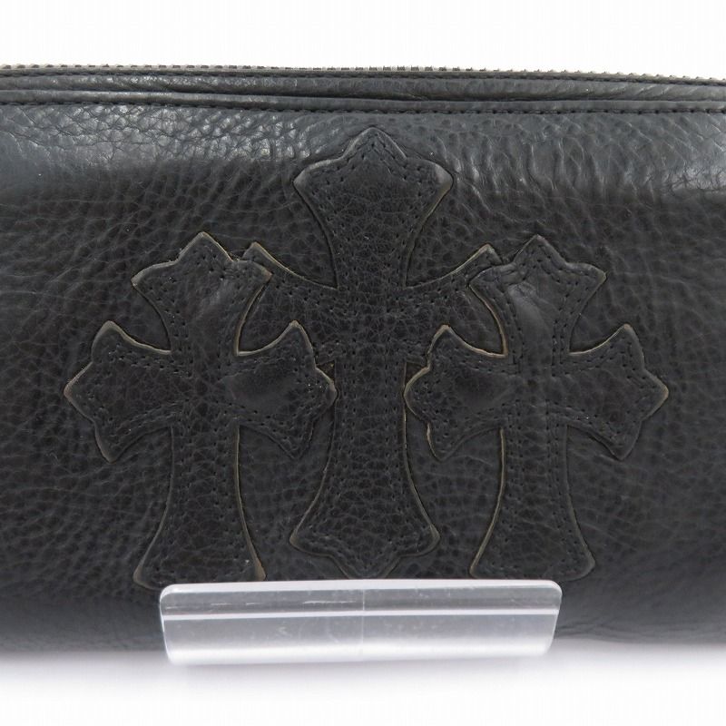 小物 CHROME HEARTS REC ZIP 3PTCH 楽天市場】【中古】 クロムハーツ 長財布 REC ZIP 3PTCH 3セメタリー