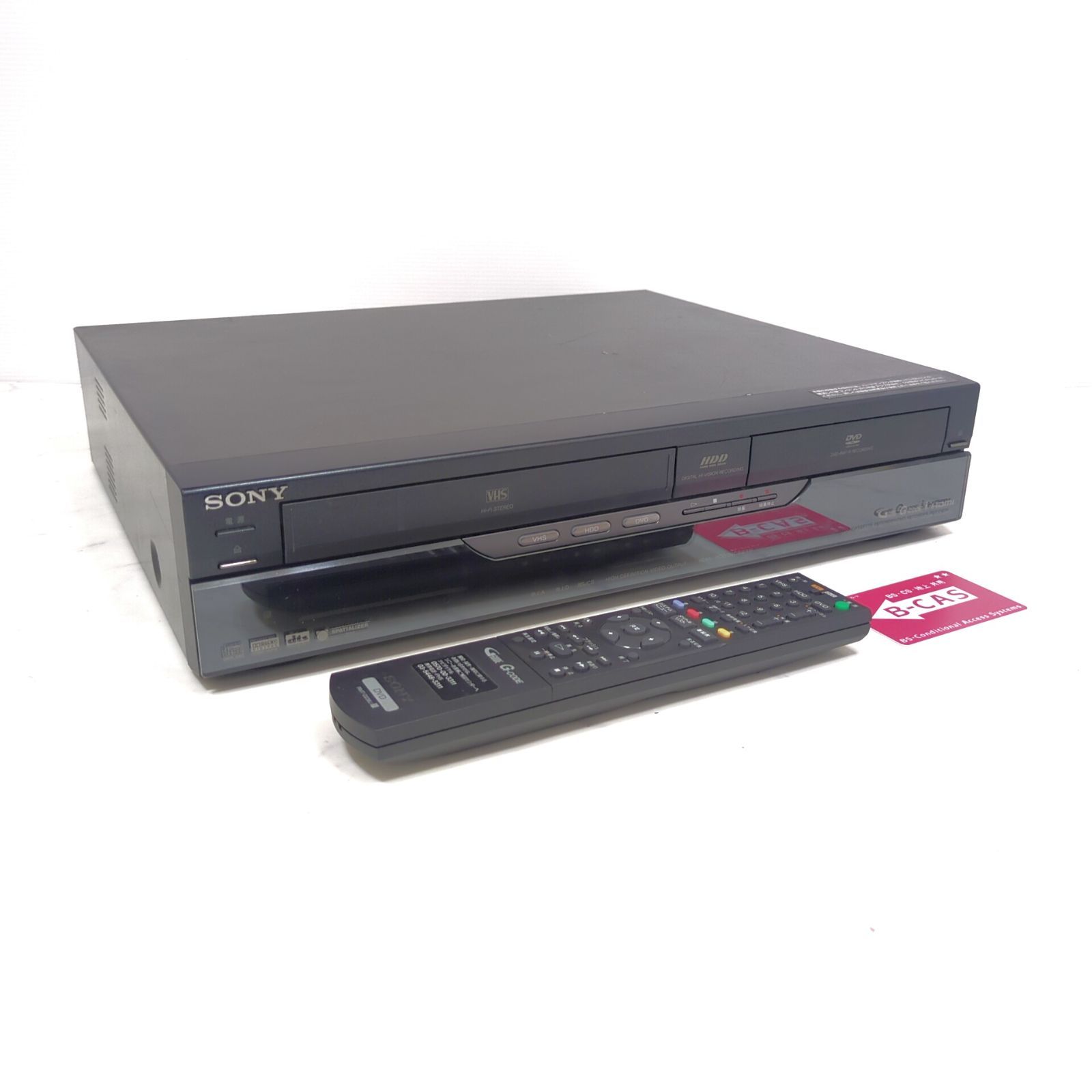 ソニー VHS一体型 DVD レコーダー スゴ録 250GB RDZ-D60V 【公式通販】