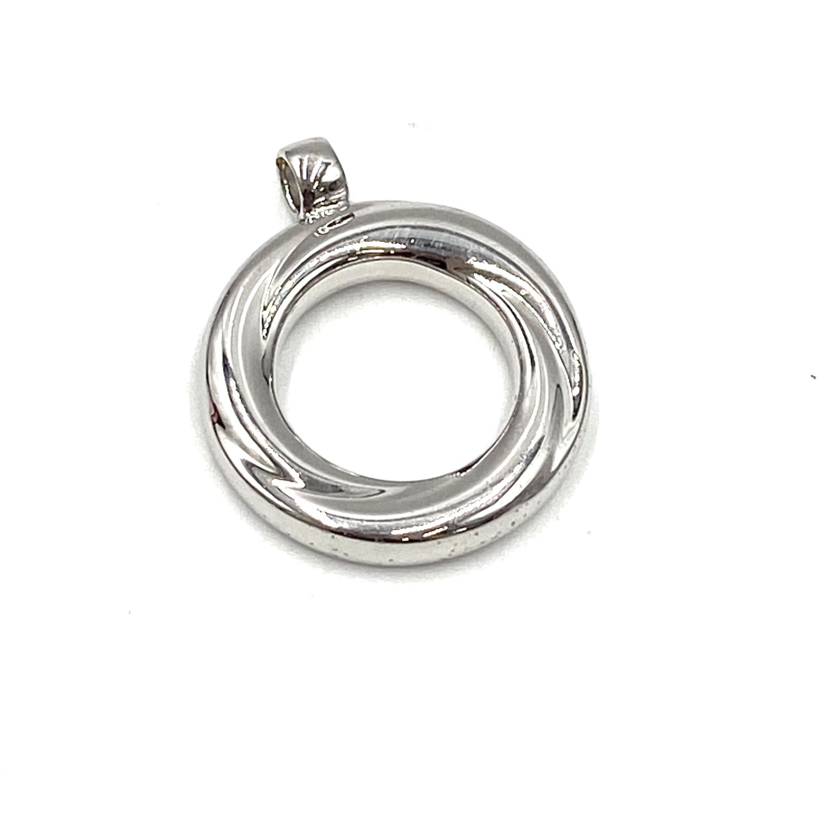 Cartier カルティエ トリニティ ネックレス トップ チャーム シルバー