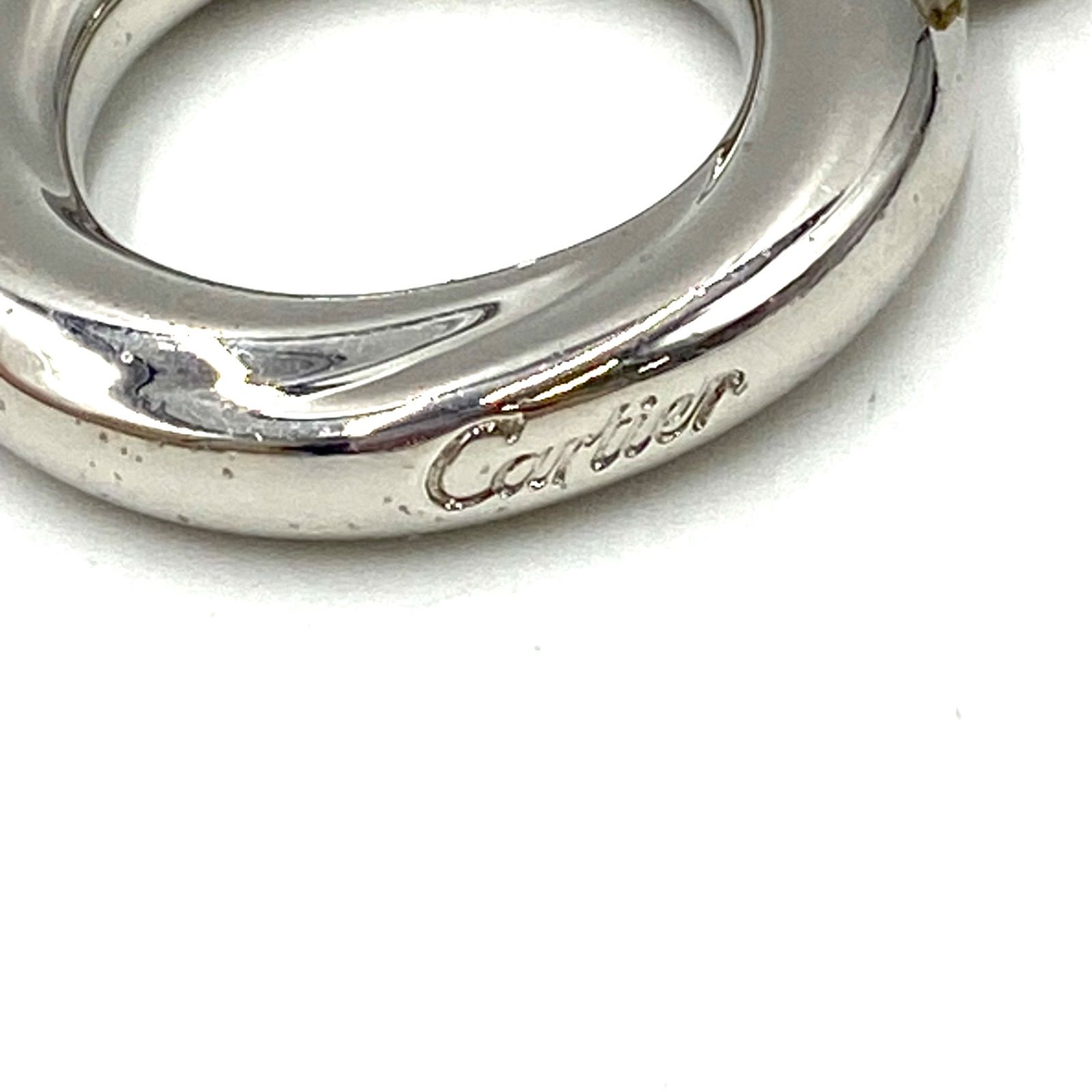 Cartier カルティエ トリニティ ネックレス トップ チャーム シルバー