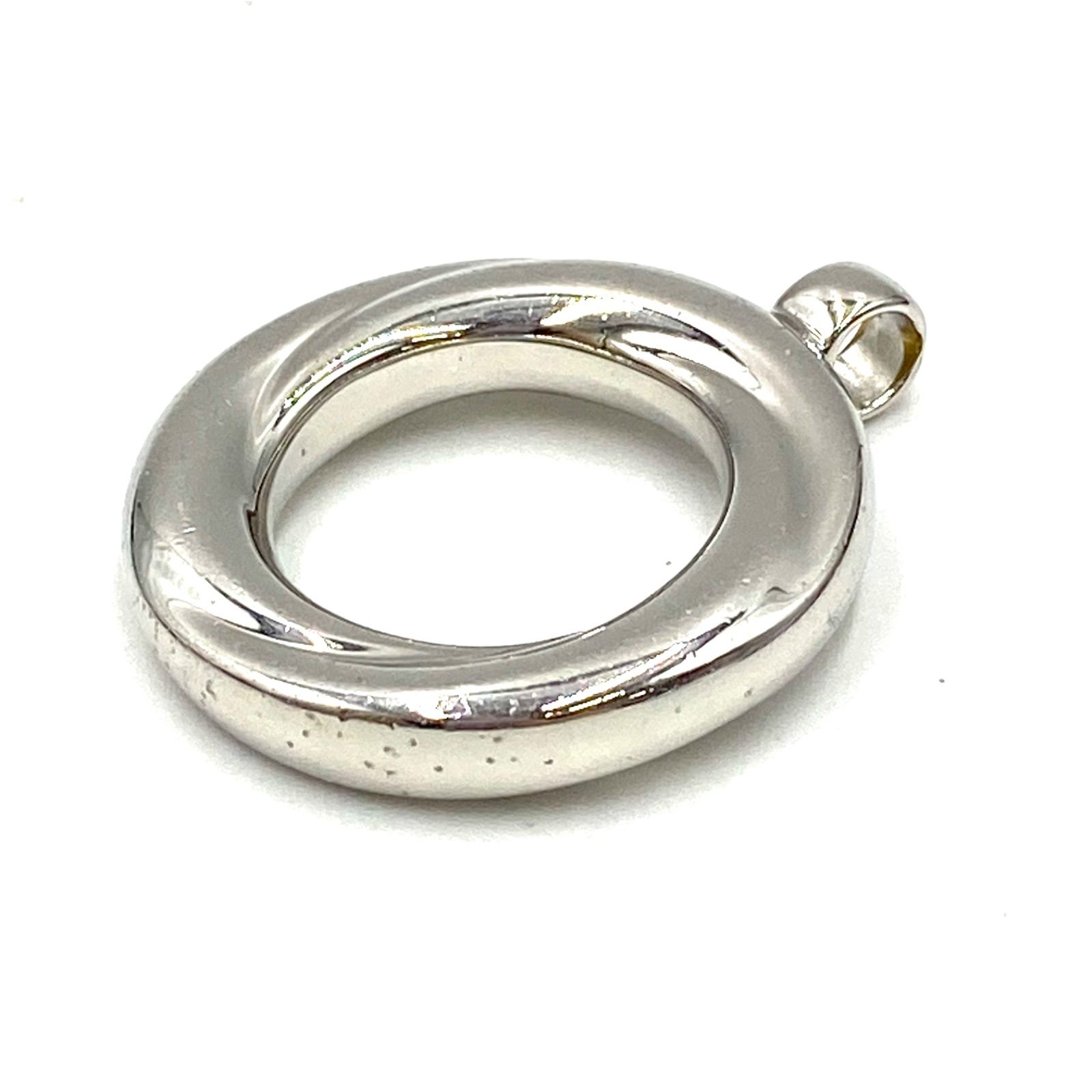 Cartier カルティエ トリニティ ネックレス トップ チャーム シルバー