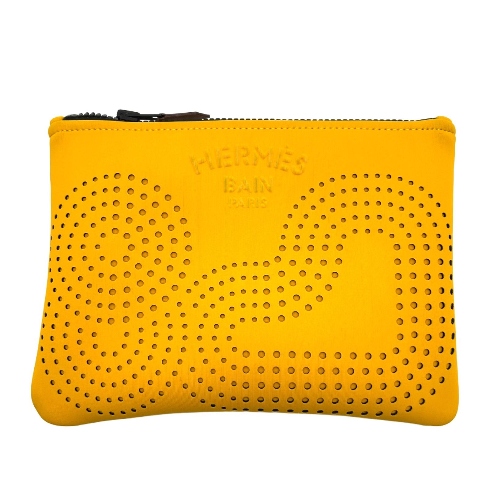 HERMES エルメス ネオバン ゼン・オ・ソレイユ ポーチ PM オレンジ