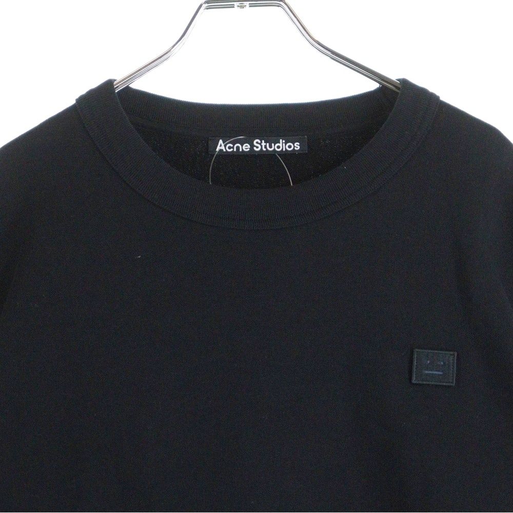 Acne Studios (アクネ ストゥディオズ) 胸ロゴワッペン クルーネック 