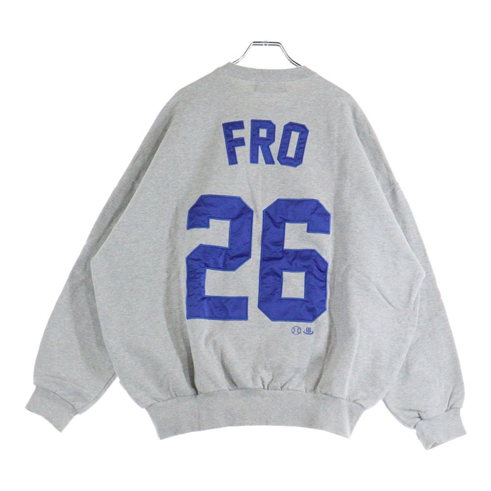 KEBOZ (ケボズ) ×FROCLUB フロクラブ 両面刺繍デザイン クルーネック