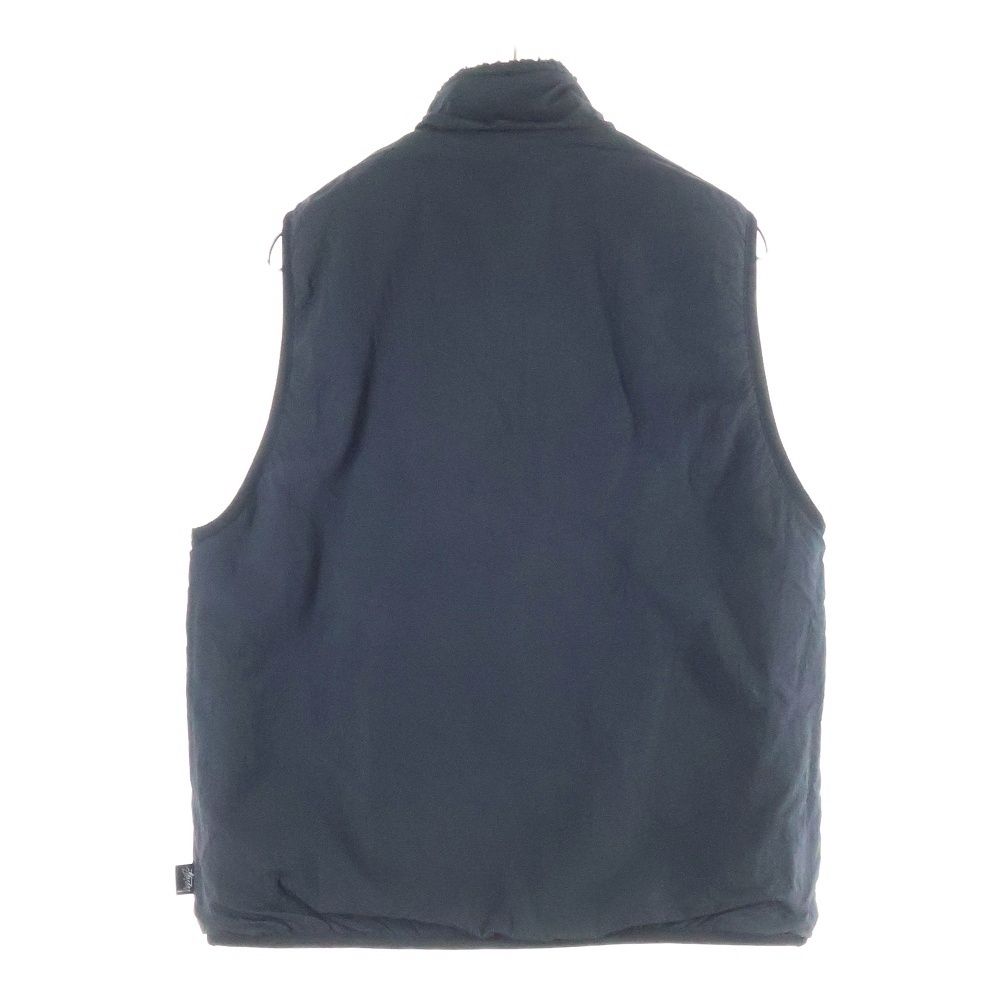 美品Stussy SHERPA REVERSIBLE VEST ☆送料・関税込☆Stussy☆SHERPA REVERSIBLE VEST☆TANGERINE