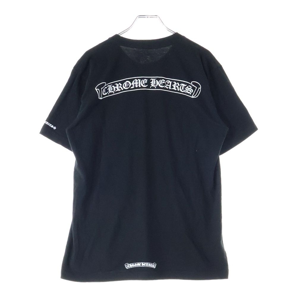 CHROME HEARTS (クロムハーツ) CH T-SHIRT スクロールラベルプリント