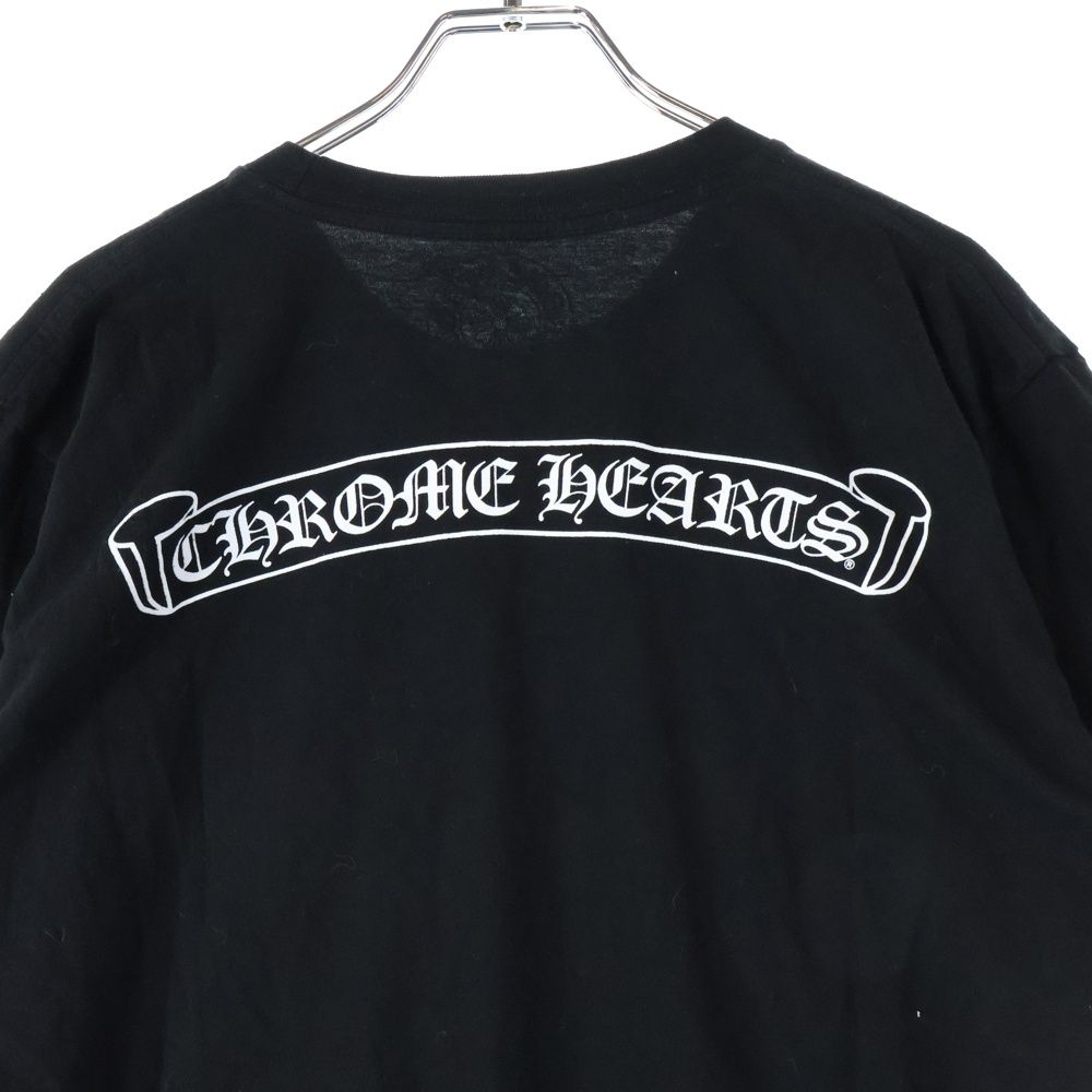 CHROME HEARTS (クロムハーツ) CH T-SHIRT スクロールラベルプリント