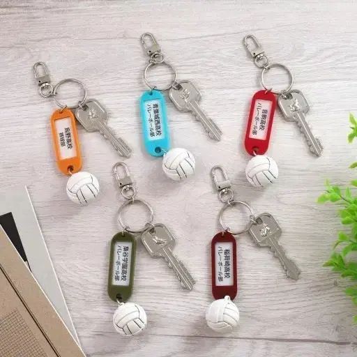 ハイキュー 梟谷 バレーボール部 キーホルダー - メルカリ