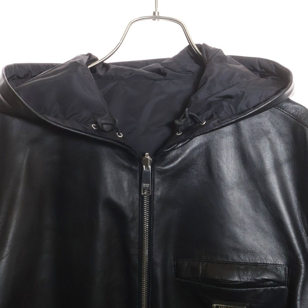 PRADA (プラダ) Re-Nylon リバーシブル ブルゾンジャケット ブラック