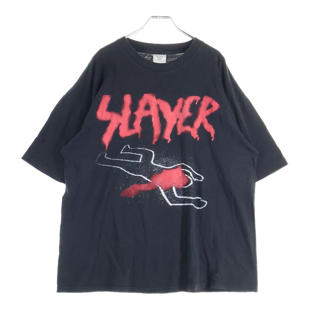 90s オリジナル SLAYER 総柄 Tシャツ VINTAGE (ヴィンテージ) 90s SLAYER DO NOT CROSS SLAYER スレイヤー T