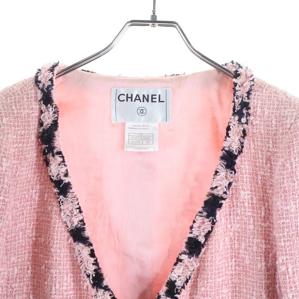 CHANEL (シャネル) 07SS ココマーク ツイード テーラードジャケット