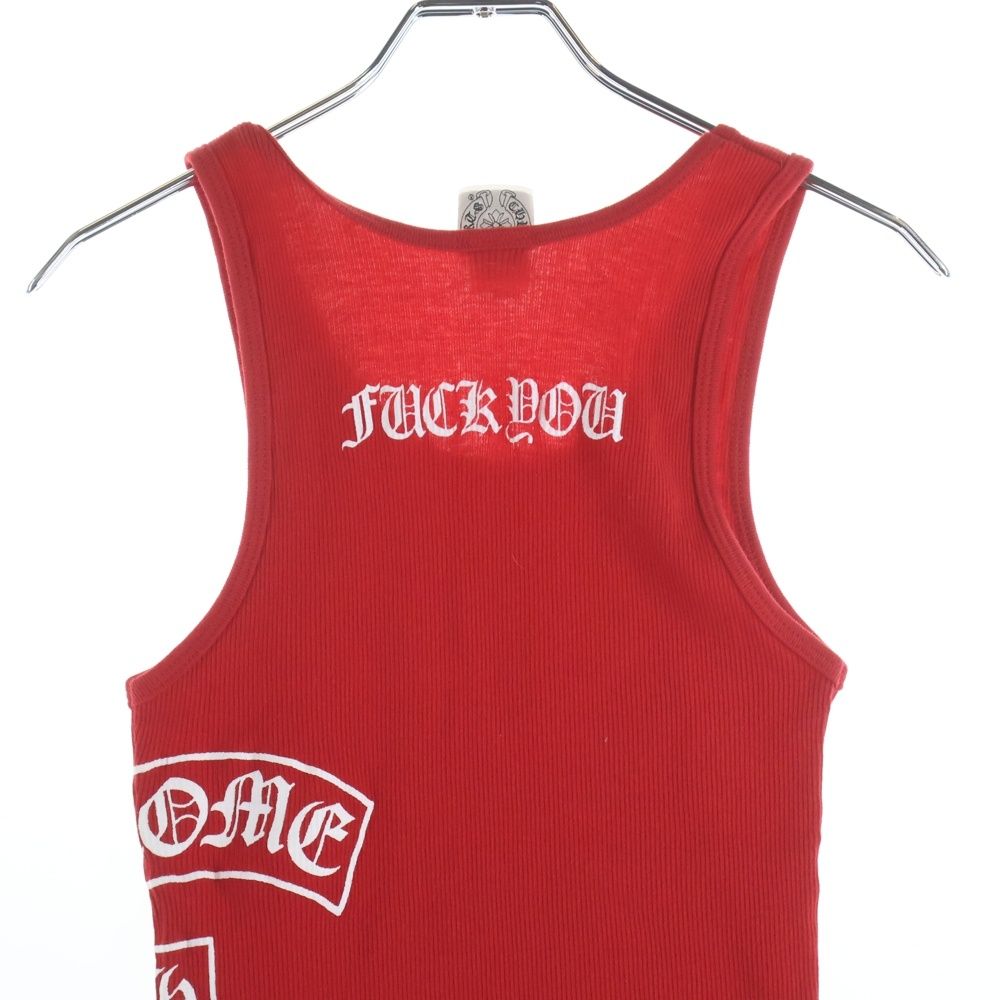 CHROME HEARTS (クロムハーツ) OLD TANK TOP オールド CHクロス リブ