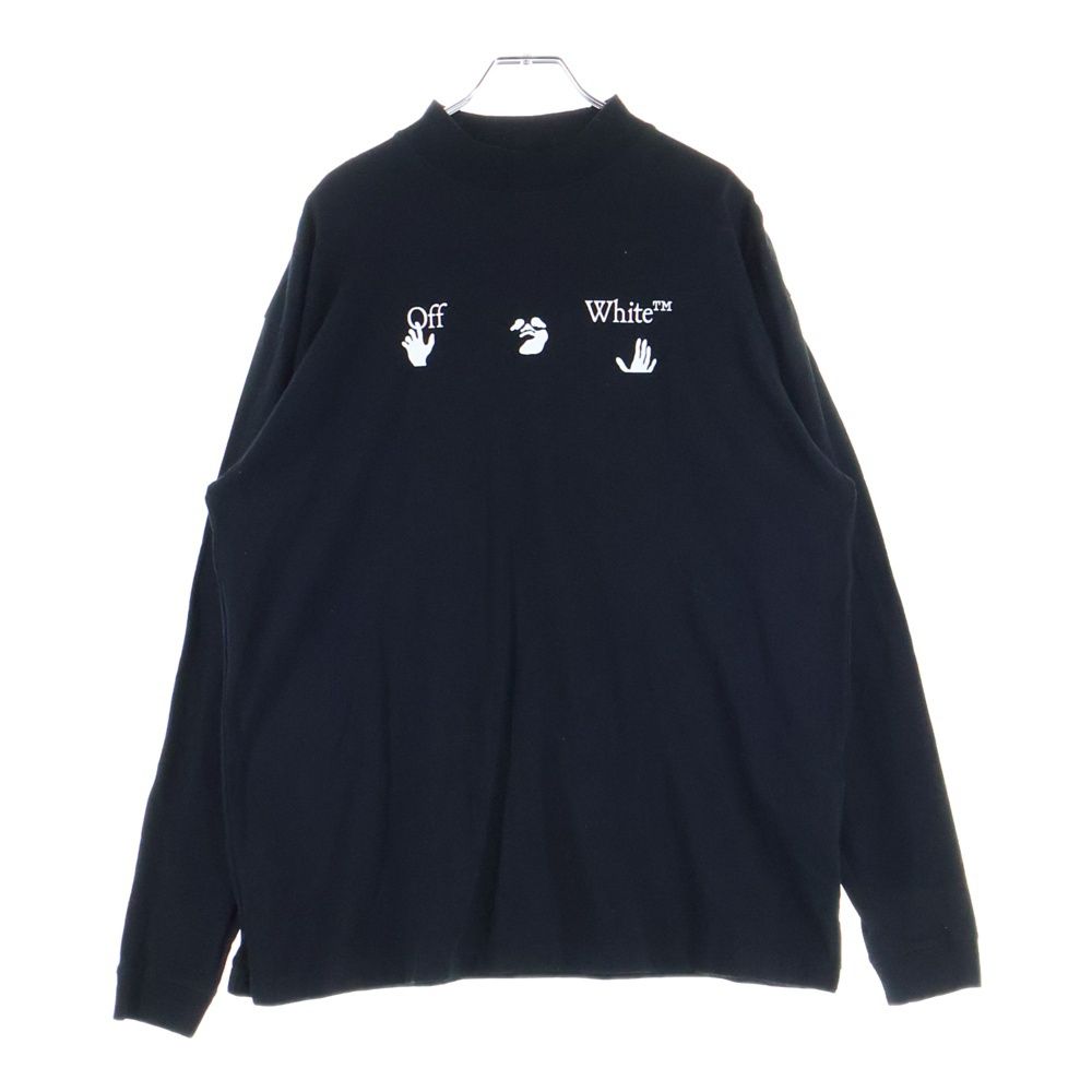 OFF-WHITE (オフホワイト) 20AW ロゴプリント ロングスリーブ長袖T