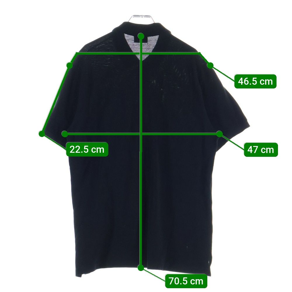 FENDI ブラック ポロシャツ Lサイズ ポロシャツ コットン ブラック | Fendi