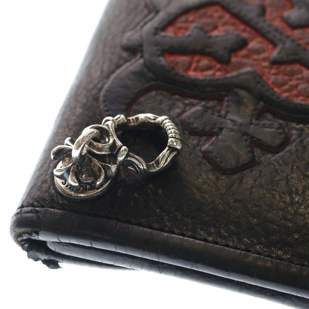 Travis Walker (トラヴィスワーカー) クロスモチーフボタン レザー