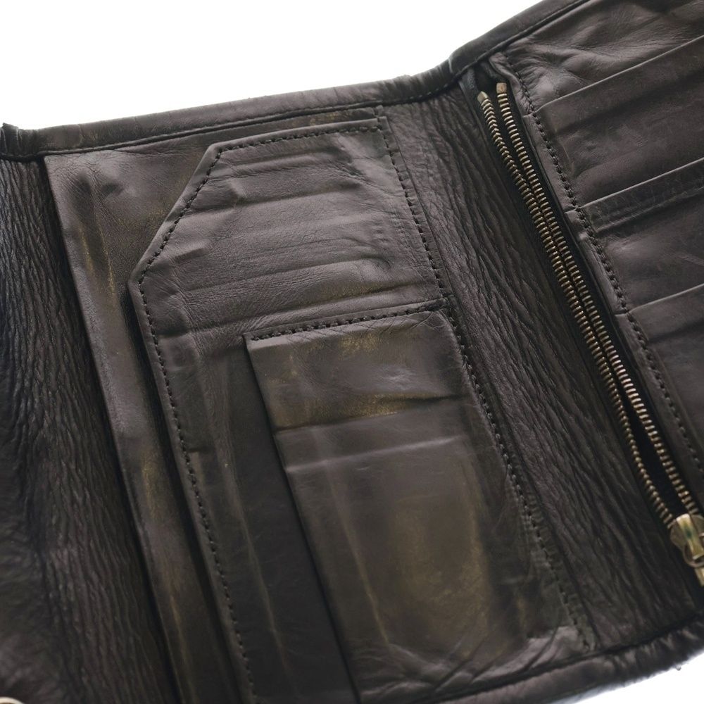 Travis Walker (トラヴィスワーカー) クロスモチーフボタン レザー