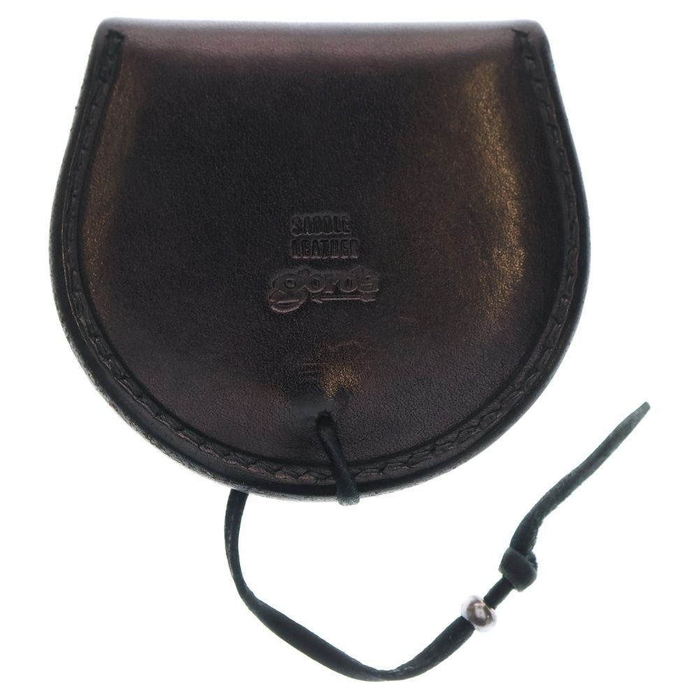 goro's (ゴローズ) SVコンチョ付き レザー コインケース 丸型小銭入れ