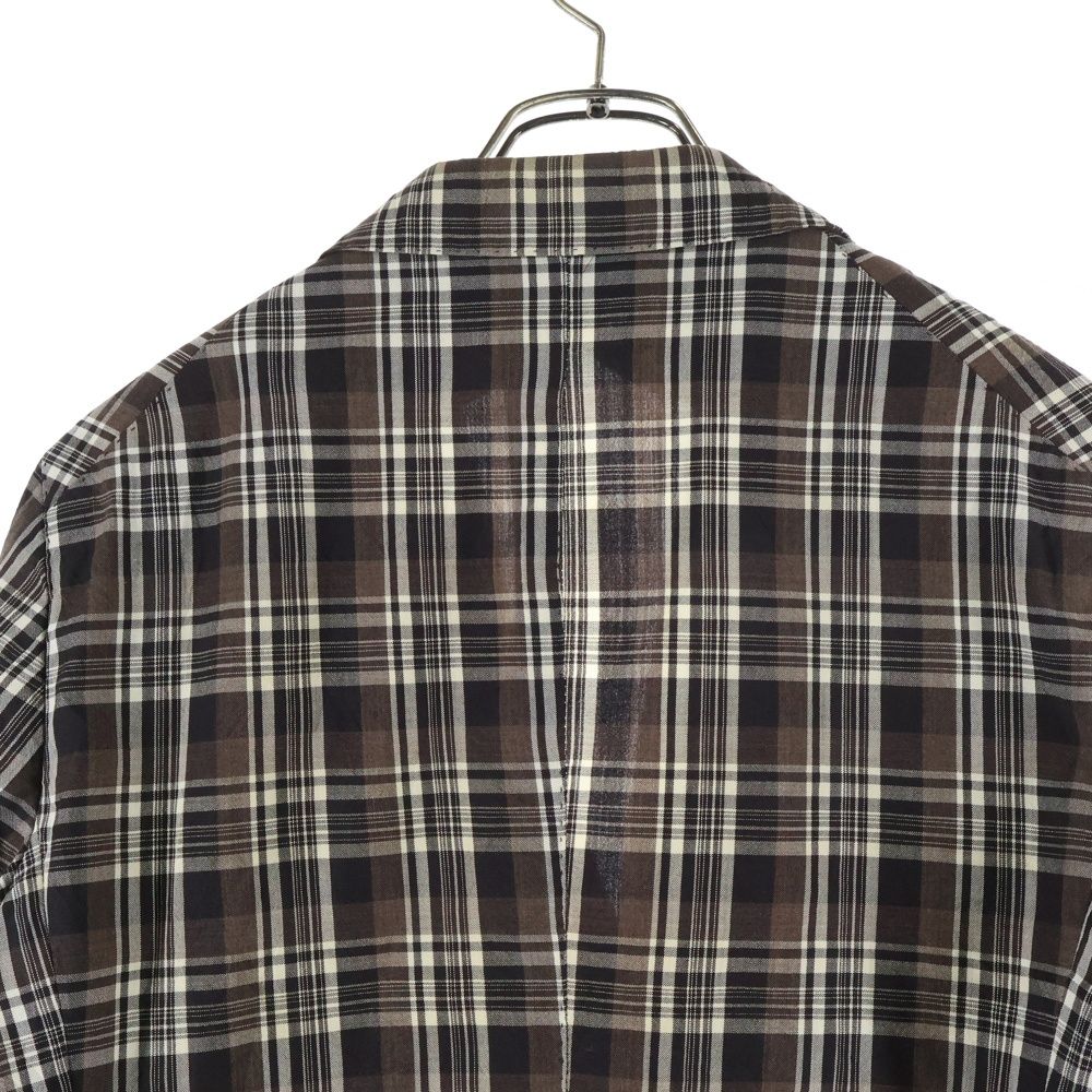 TAGLIATORE (タリアトーレ) チェック総柄 ウール ラペルピン 2B