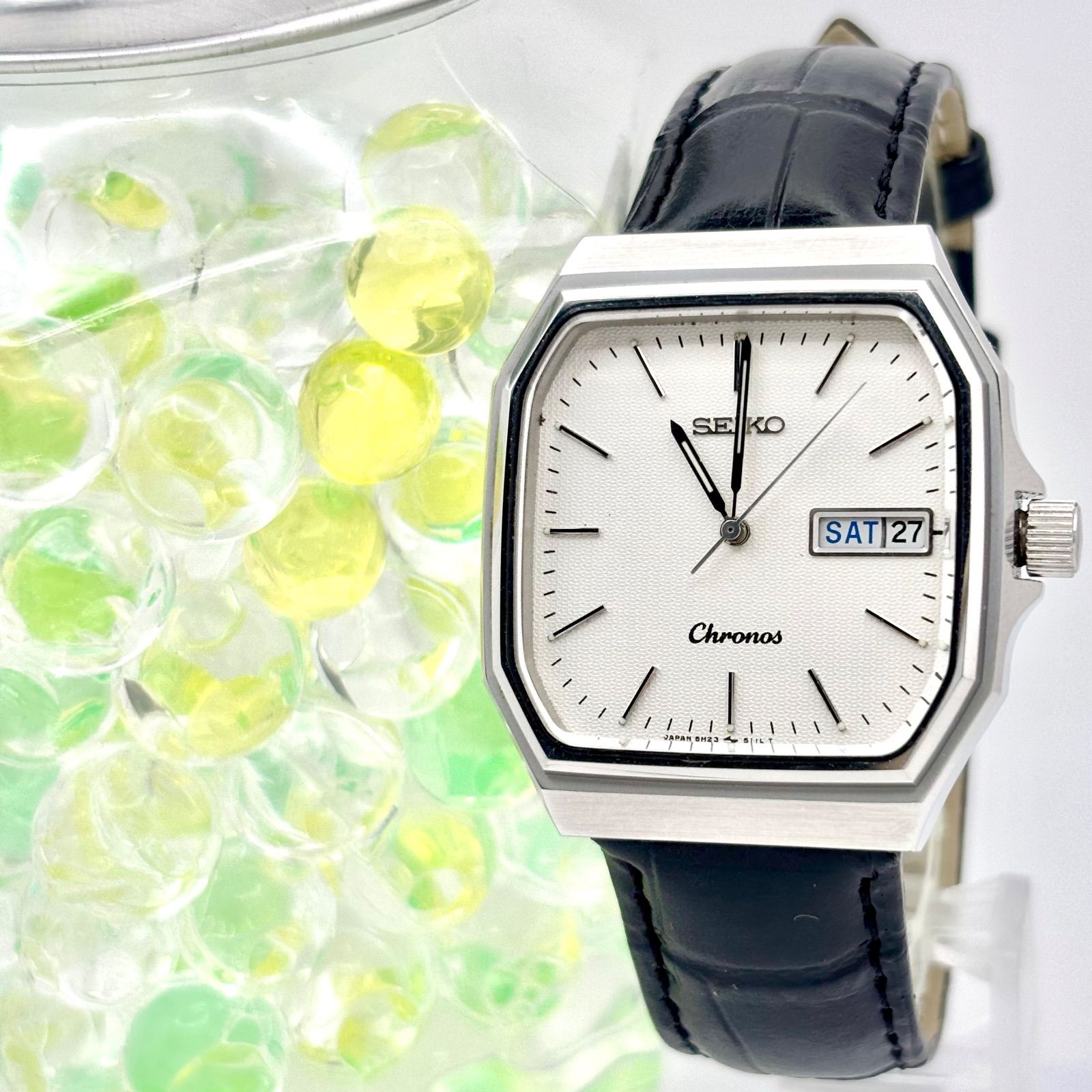 新品電池】SEIKO セイコー Chronos クロノス メンズ 腕時計 デイデイト