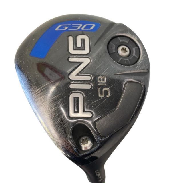 中古】 ピン G30 5W レフティ フェアウェイウッド FW リシャフト