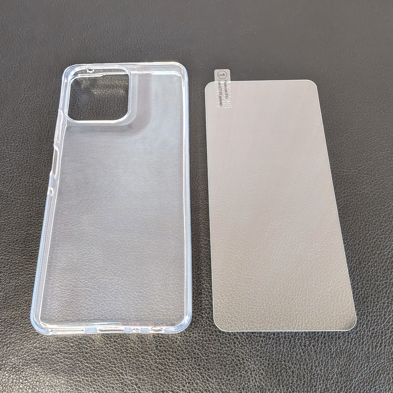2点セット motorola moto g66y 5G / moto g66j 5G クリアケース+画面 