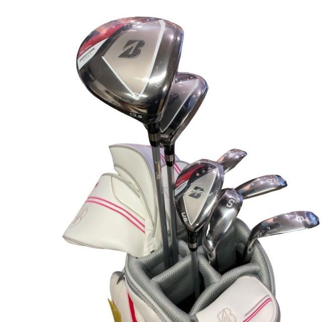 新品未使用】ブリヂストン キャディバッグ BG-100Lホワイト/レッド