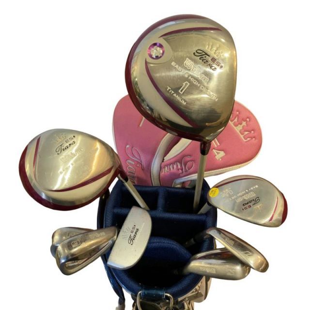 中古】 ウィルソン Wilson Tiara ES◇ B-set 8S(ベリー) レディース