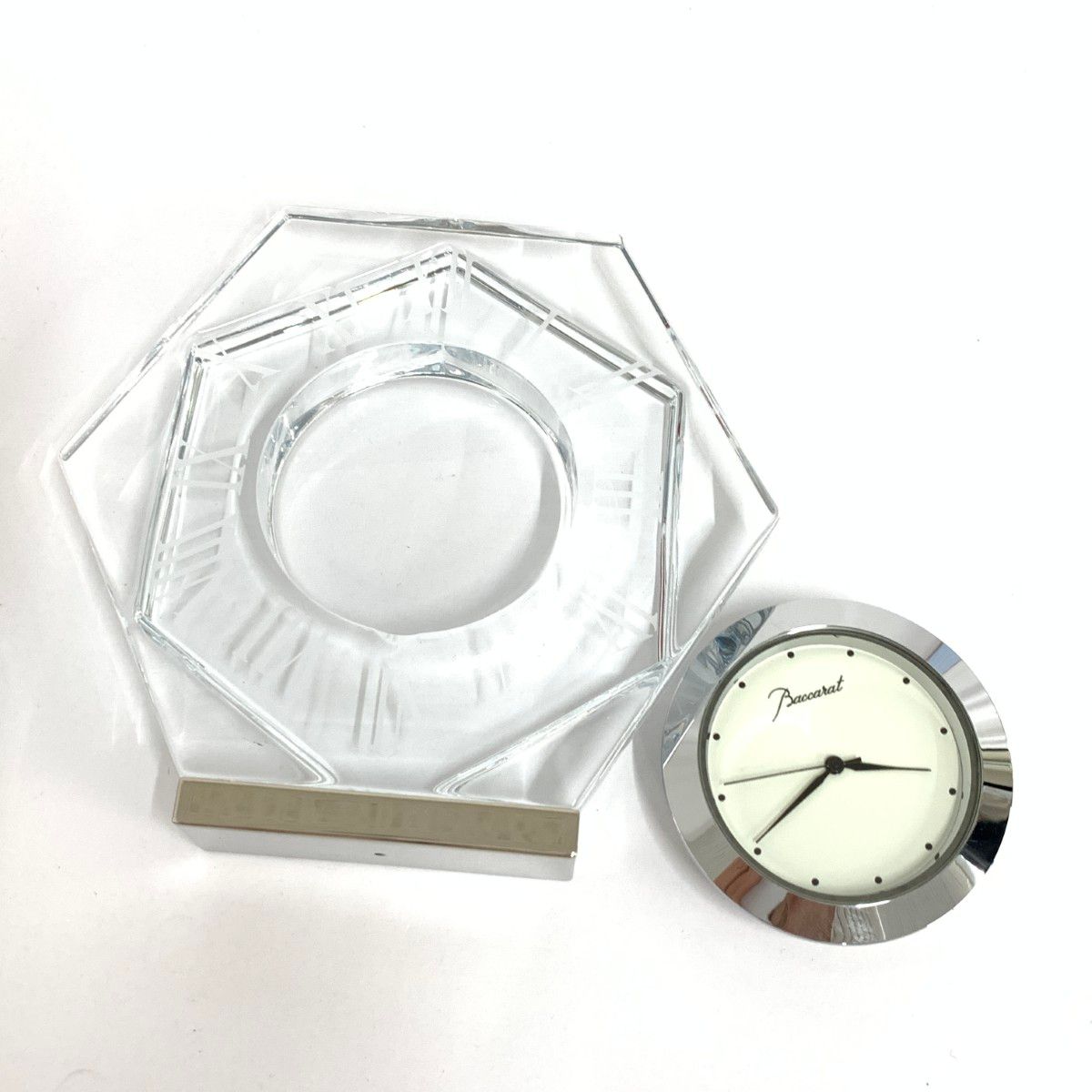 Baccarat バカラ 置時計/アビス クリア / 240001174012 - メルカリ