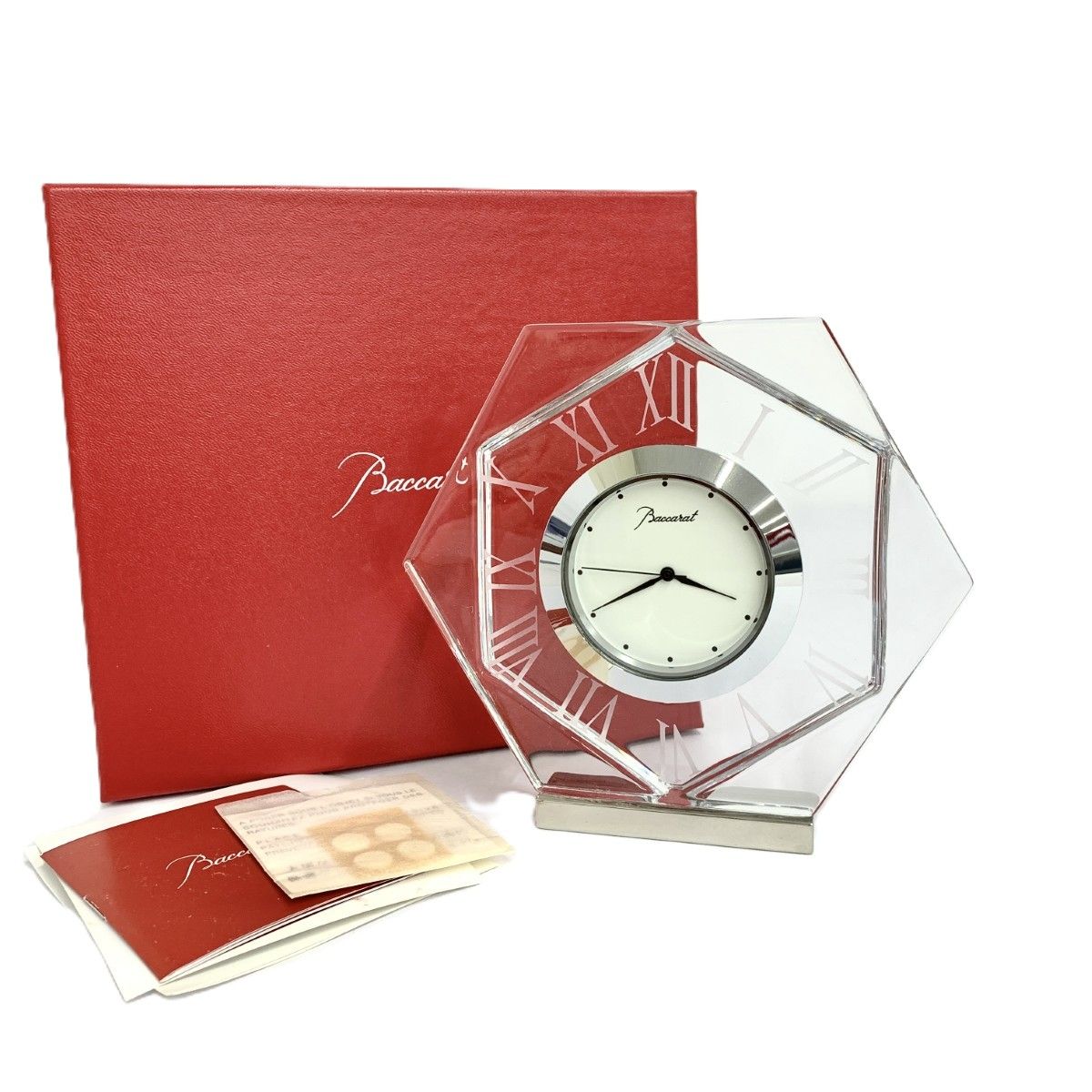 Baccarat バカラ 置時計/アビス クリア / 240001174012 - メルカリ
