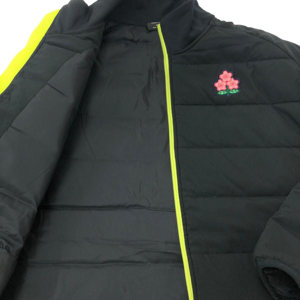 CANTERBURRY カンタベリー 中綿ジャケット 大きいサイズ:4L 日本代表/ジップアップ   ポリエステル ブラック メンズ / 240001177954 CANTERBURRY カンタベリー 中綿ジャケット 大きいサイズ:4L 日本代表