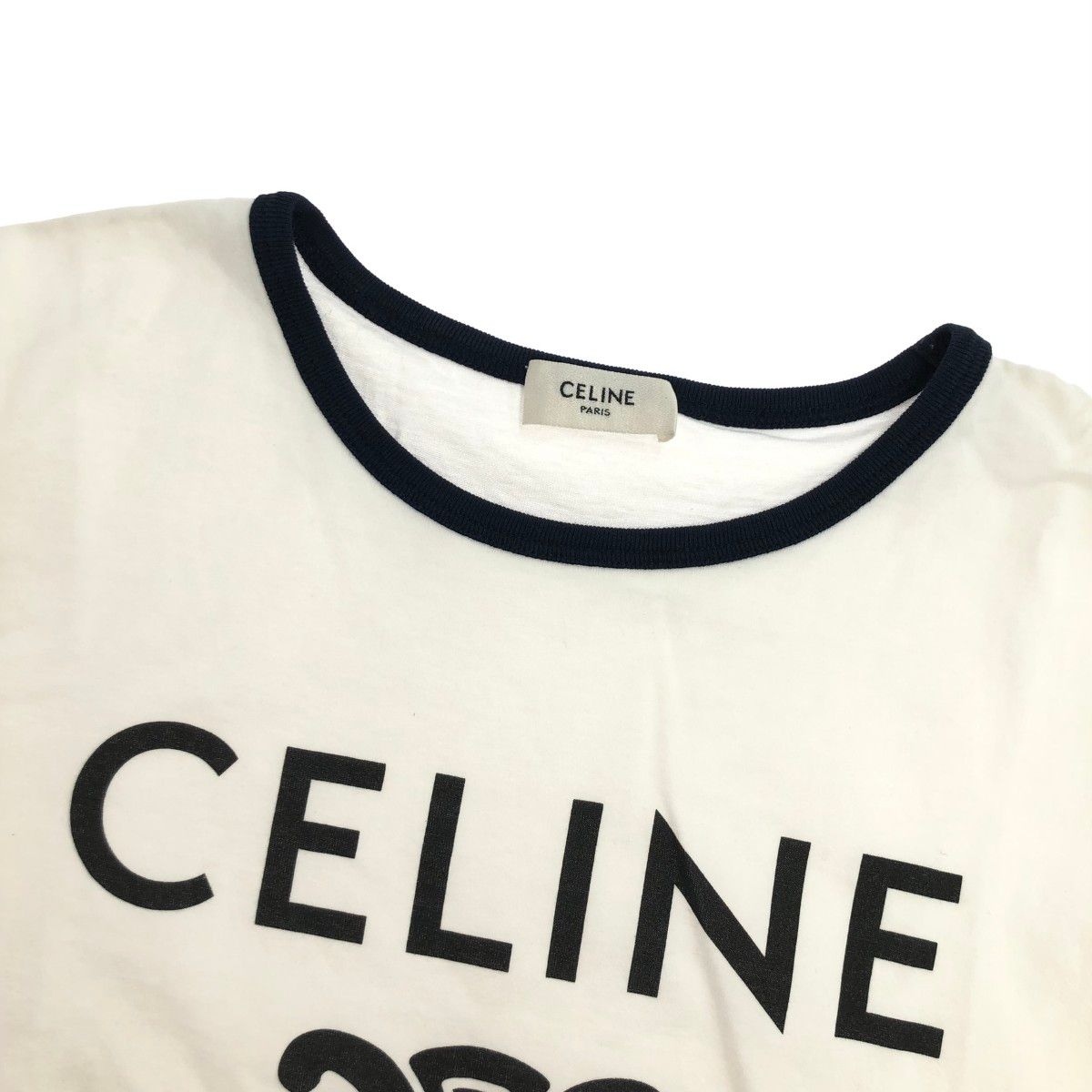 CELINE セリーヌ トリオンフロゴカットソー/Tシャツ サイズ:XS