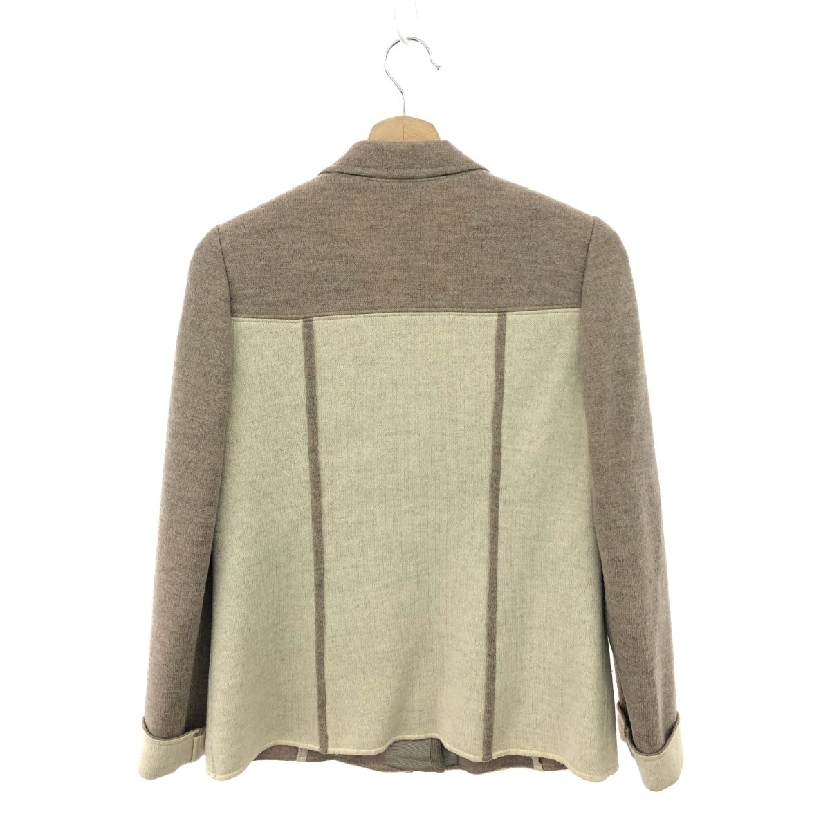 import Rossa インポートロッサ ニットジャケット サイズ:44 花柄刺繍