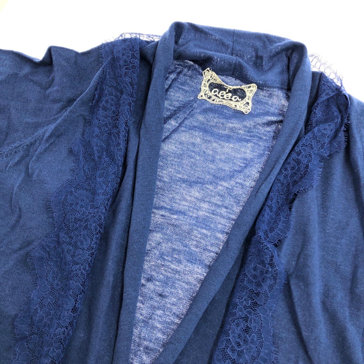 import Rossa インポートロッサ ロングカーディガン 大きいサイズ:46