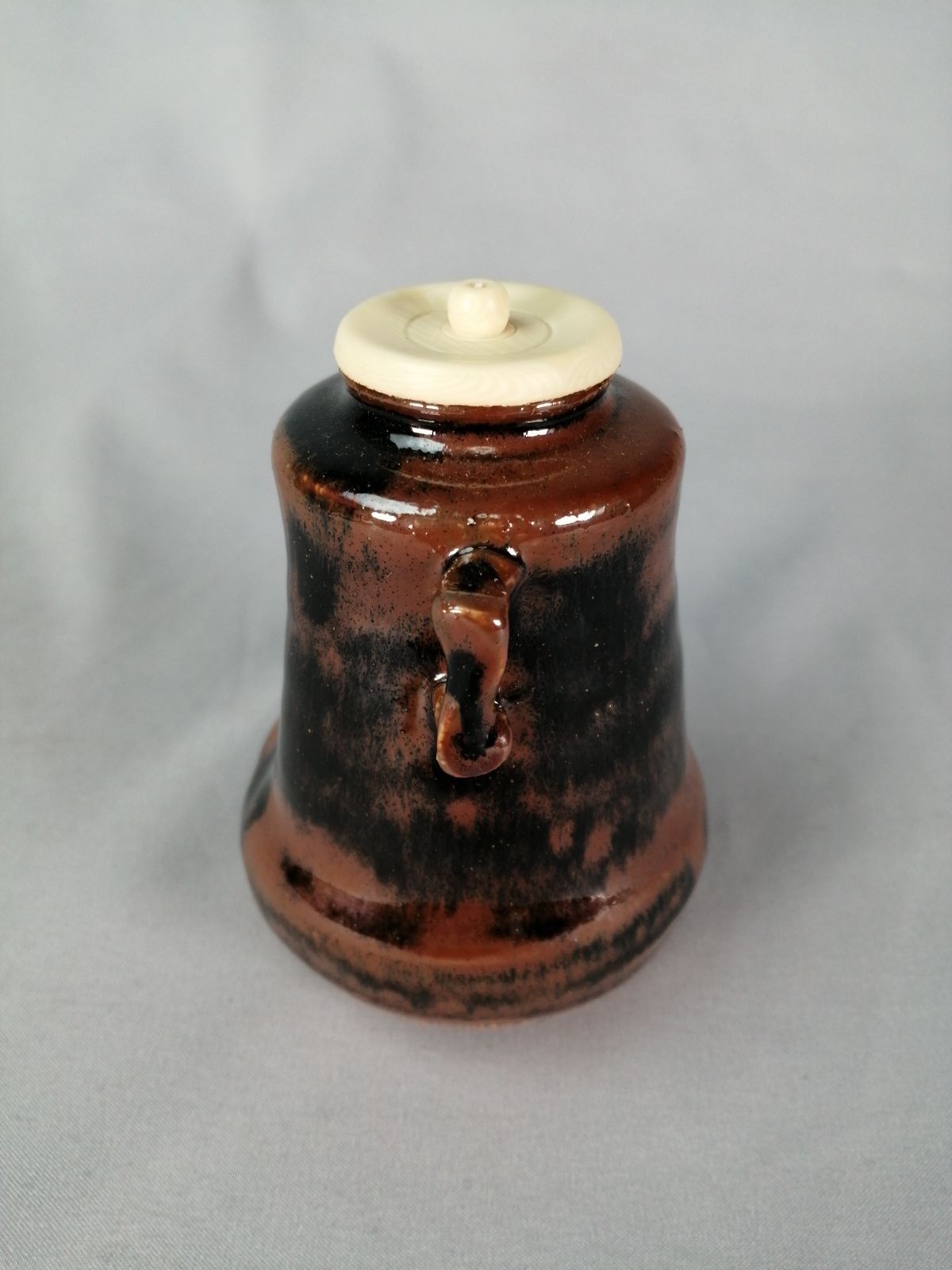 茶事具】山口正悟造 赤津焼古瀬戸餓鬼腹茶入 濃茶器 茶入255 - メルカリ