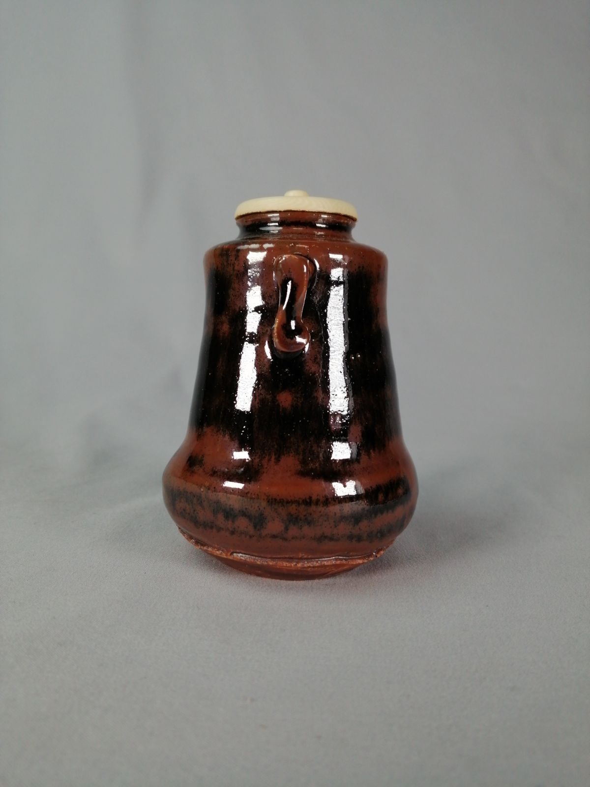 茶事具】山口正悟造 赤津焼古瀬戸餓鬼腹茶入 濃茶器 茶入255 【公式通販】