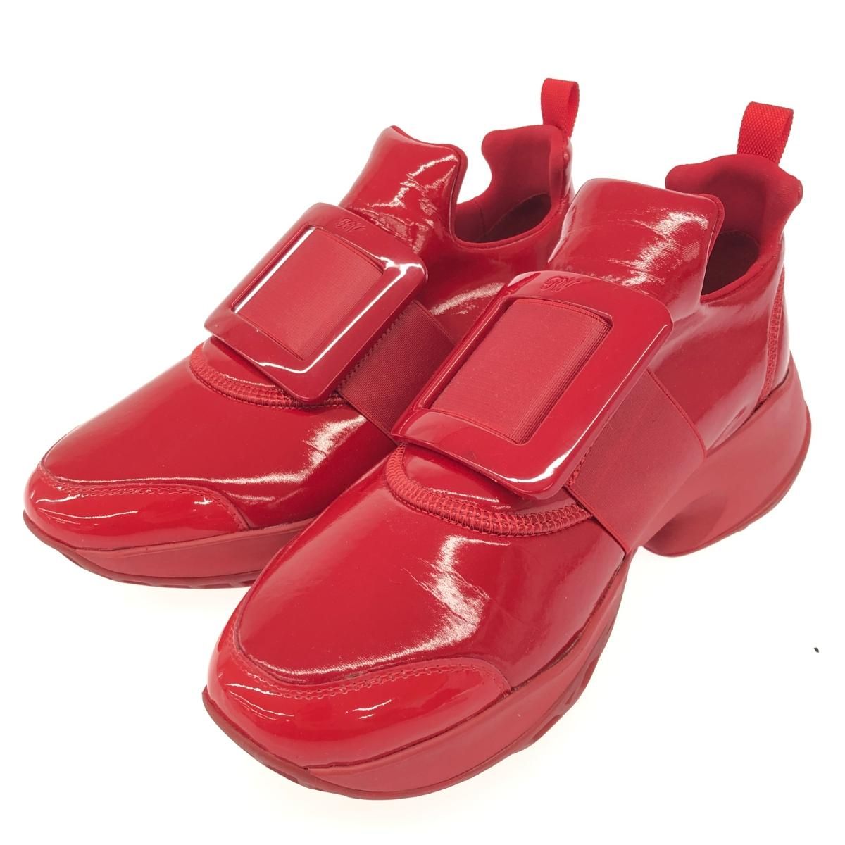 Roger Vivier ロジェヴィヴィエ スニーカー 表記サイズ:36 1/2 レッド 