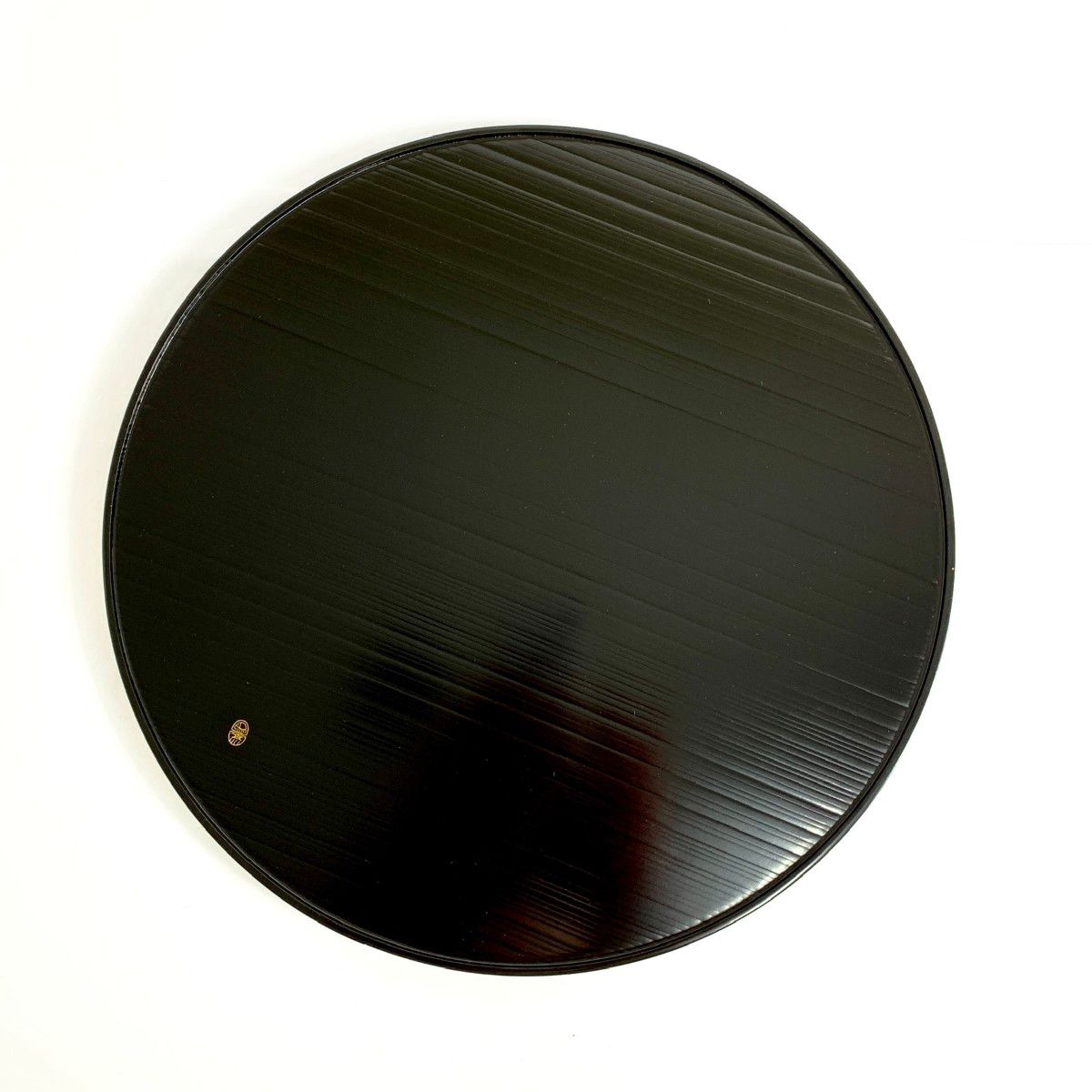 【新品】象彦　千羽鶴丸盆　36cm 象彦 ゾウヒコ 丸盆/千羽鶴 36cm ブラック / 240001179789 - メルカリ