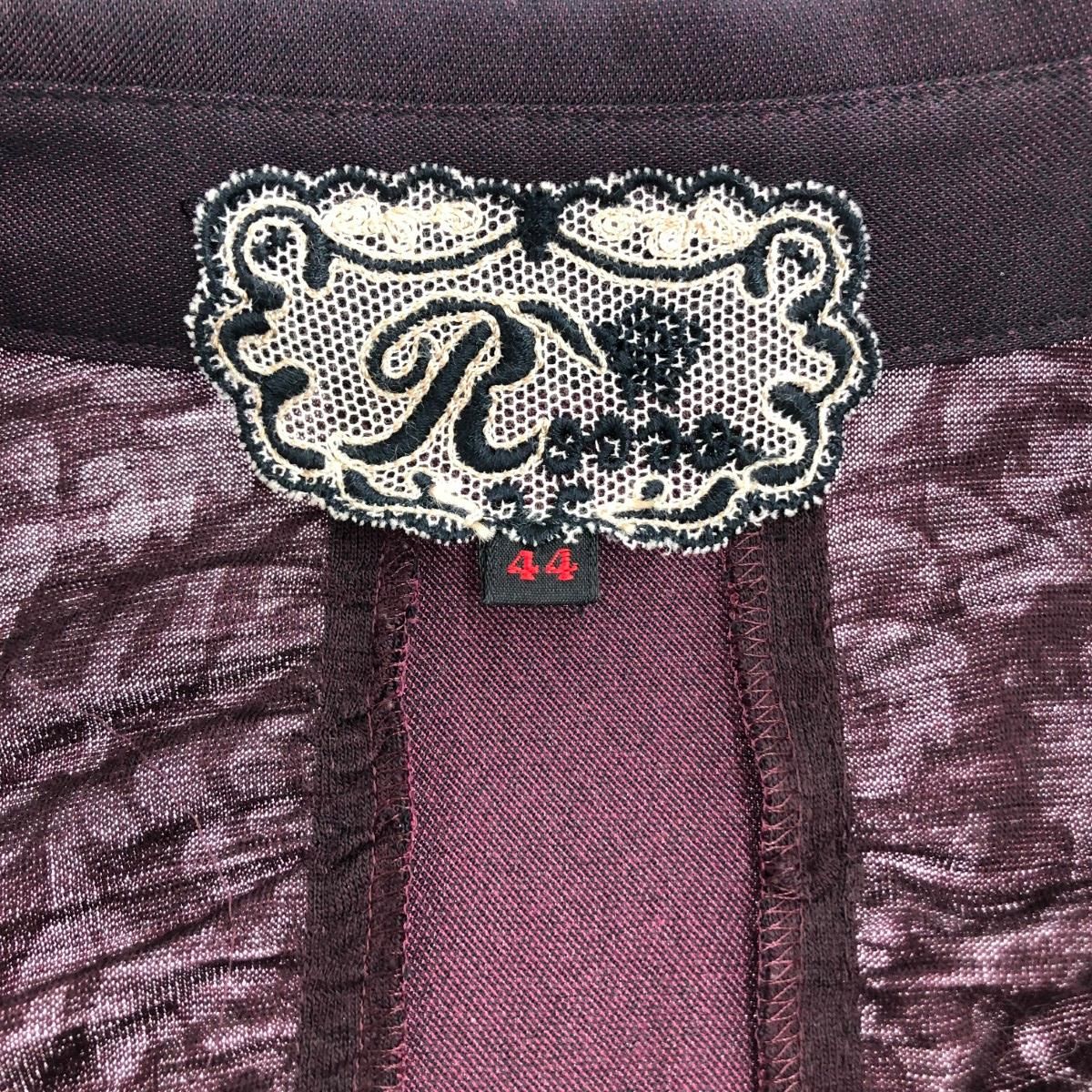 import Rossa インポートロッサ 長袖ブラウス サイズ:44 シャツ レース