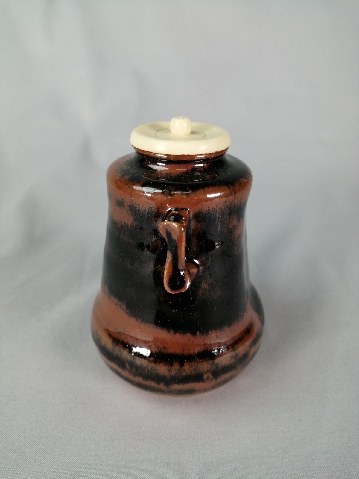 茶事具】山口正悟造 赤津焼古瀬戸餓鬼腹茶入 濃茶器 茶入255 【公式通販】