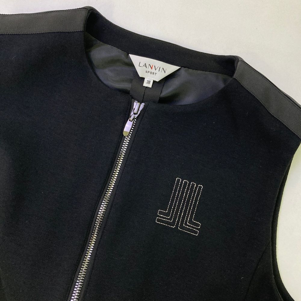 サイズ：38 LANVIN SPORT ランバン スポール 2024年モデル ジップ