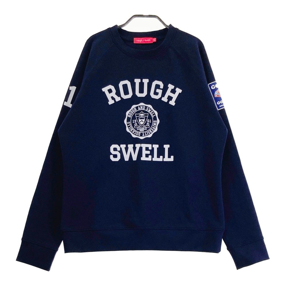 ラフ＆スウェル　ゴルフ　スウェット　ネイビー　Ｌサイズ　新品未使用 サイズ：L ROUGH&SWELL ラフアンドスウェル スウェット トレーナー