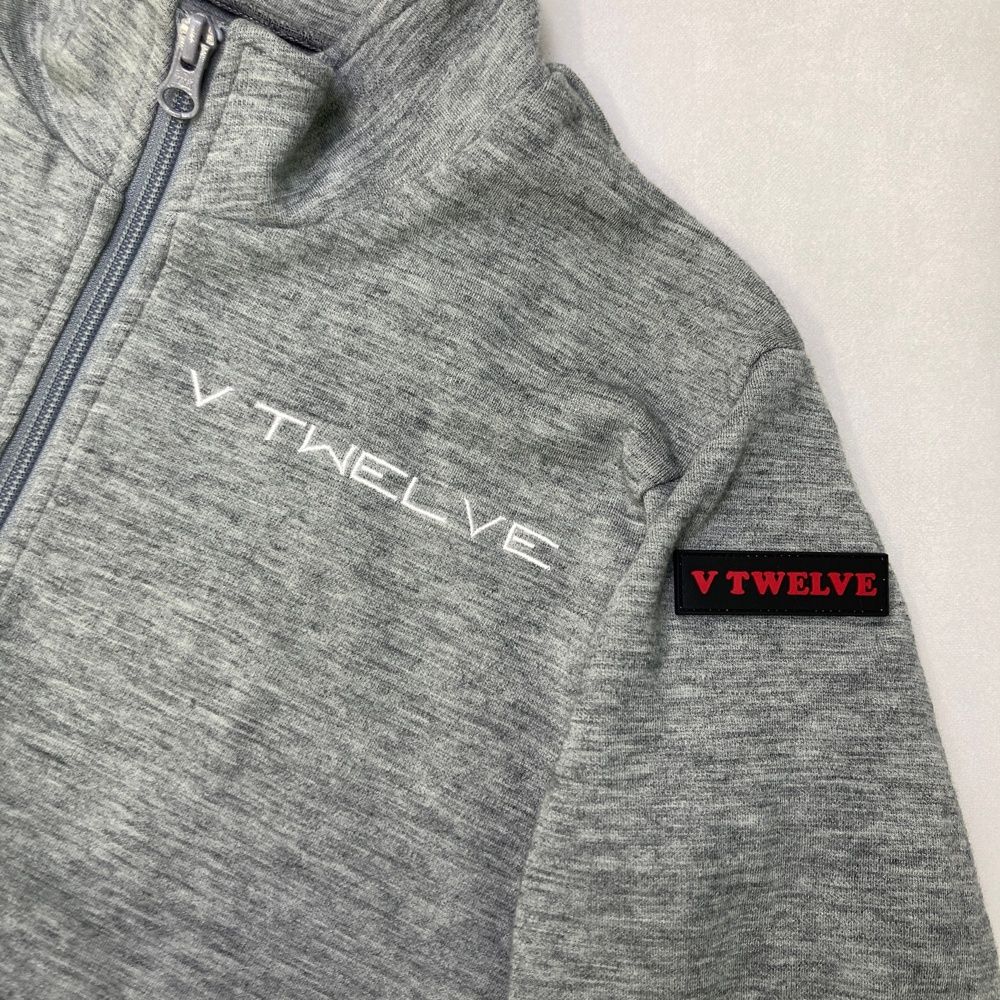 サイズ：0 V12 ヴィトゥエルヴ ジップジャケット スウェット グレー系