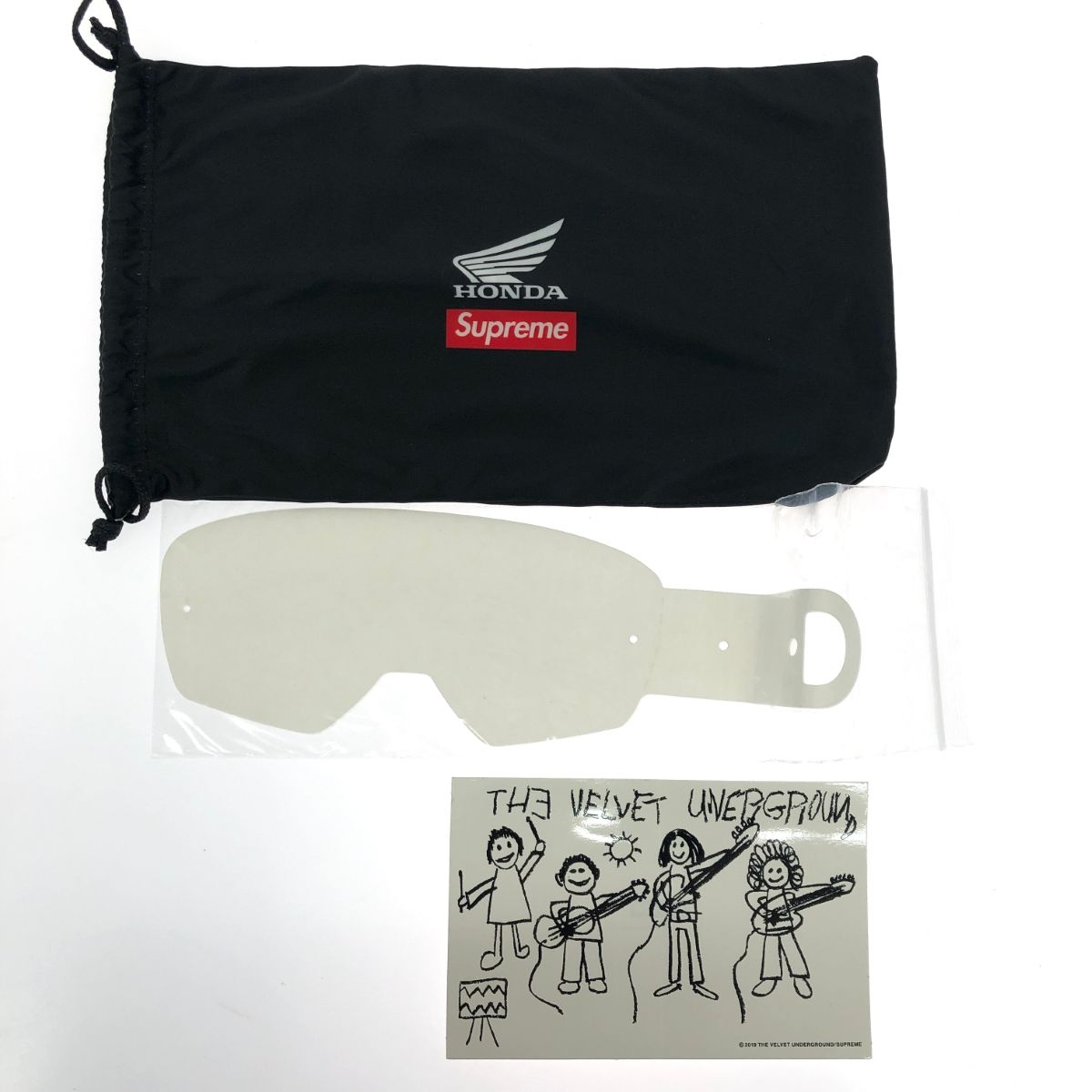 SUPREME シュプリーム ゴーグル/ホンダコラボ ホンダフォックス